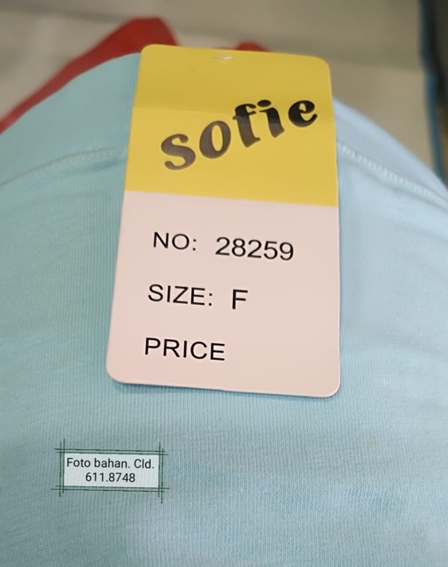 6pcs Celana dalam STRECH sofie KATUN / Celana dalam strech