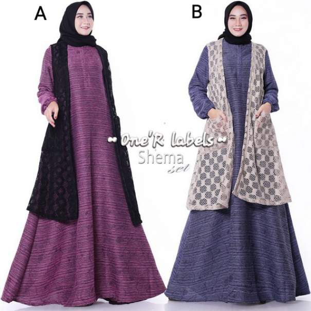 Gamis SHEMA SET Original by ONE' R LABELS