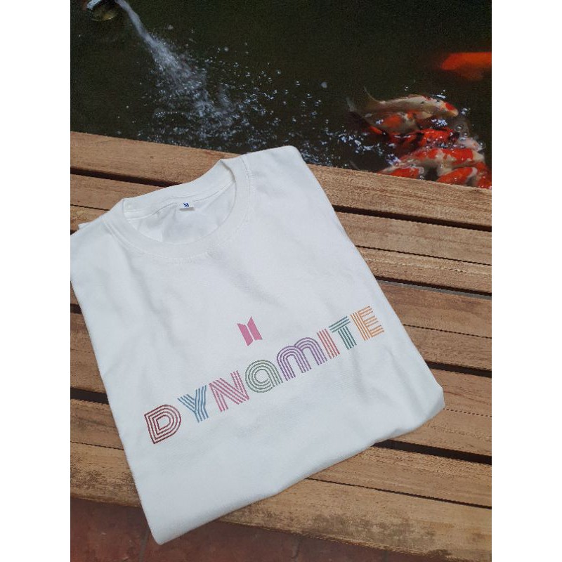 Kaos BTS Dynamite pod print on demand satuan new states apparel