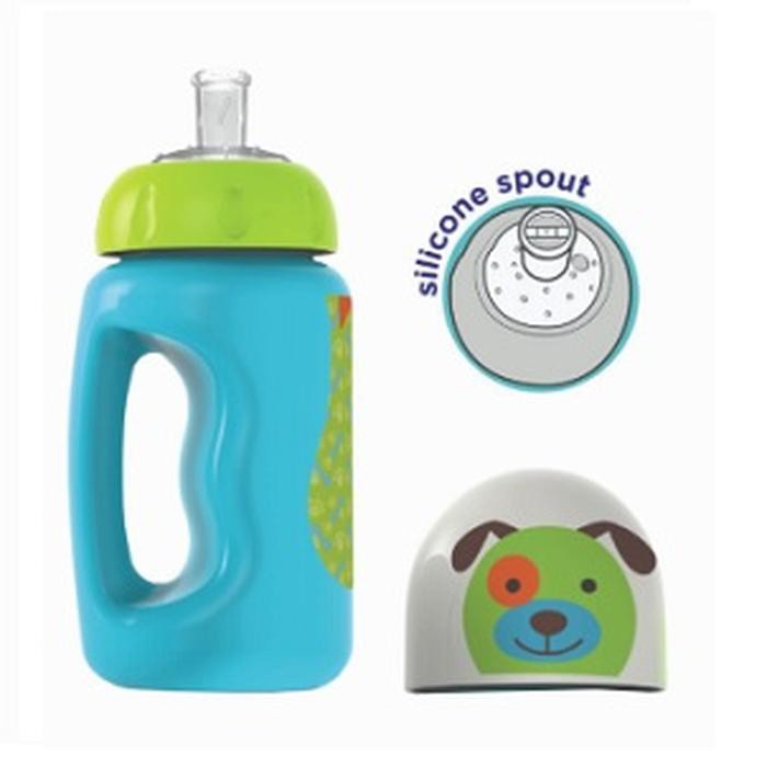 Baby Safe Bottle Silicone Spout Sippy Cup  Botol Minum Anak Cucupan Silikon 300 ml SK005