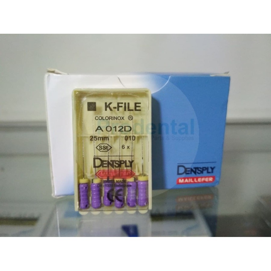 Dental kfile 25mm 10 / dental kfiles / kfile dentsply