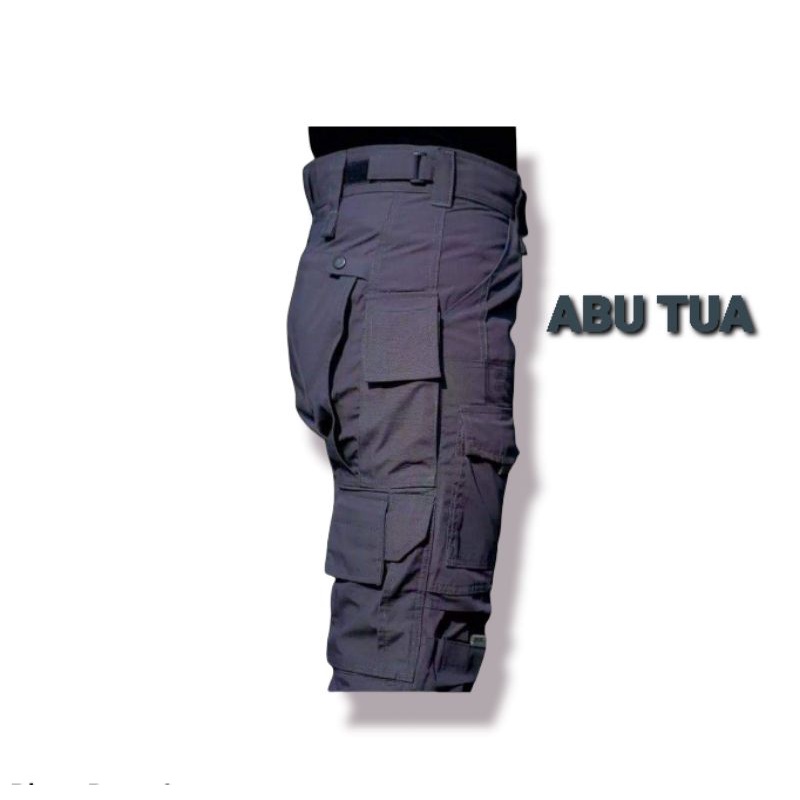 Karisock konfeksi Celana tactical panjang bahan ripstop premium | Celana lapangan cargo banyak saku