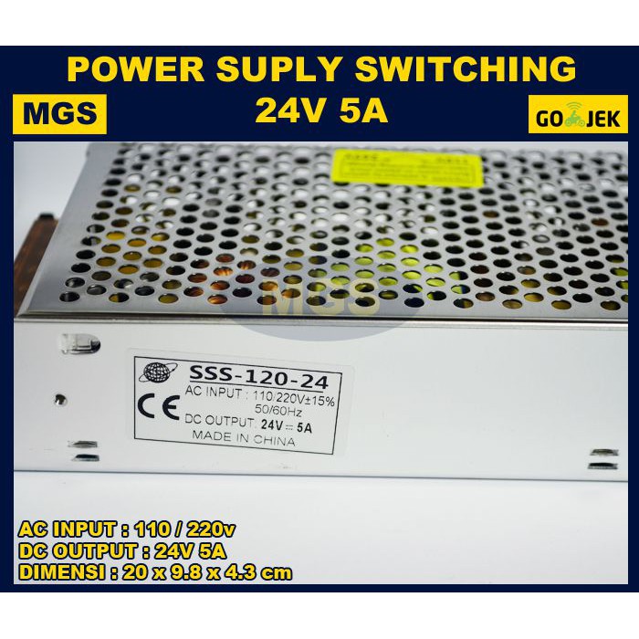 Power Supply Switching 12v 5a