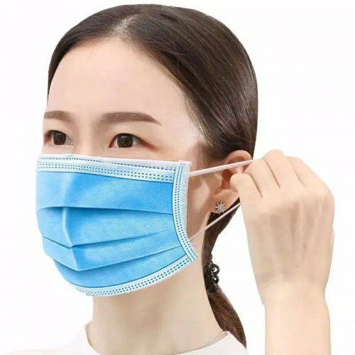 Jual Masker 3 Ply Disposable MASKER 3 PLY EARLOOP DISPOSABLE - 1 Pcs ...