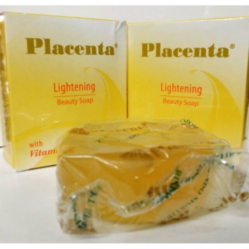 SABUN PLACENTA LIGHTENING BEAUTY SOAP VITAMIN E-SABUN PLACENTA BPOM