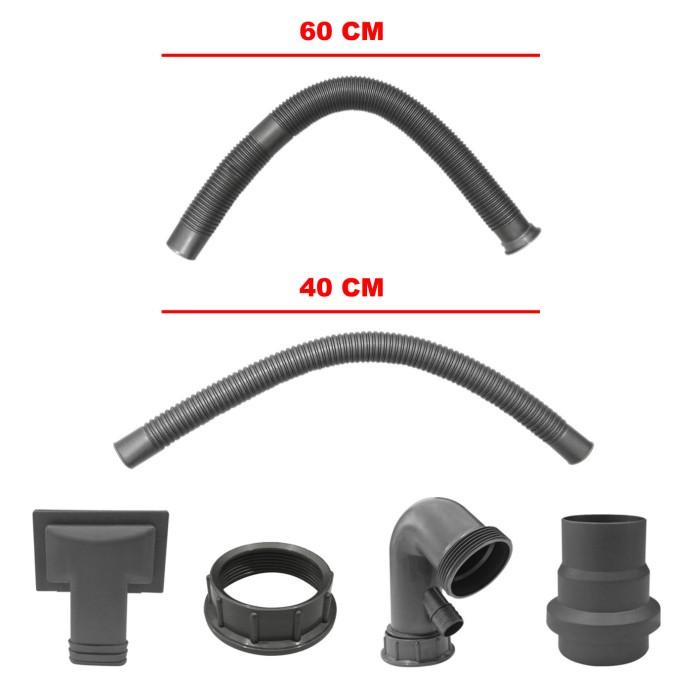 BAK CUCI PIRING ERNESTO ER 6045 NB HITAM - STAINLES STEEL