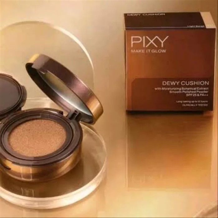 ❤ jselectiv ❤ PIXY MAKE IT GLOW Dewy Cushion | BB Cushion PIXY MAKE IT GLOW