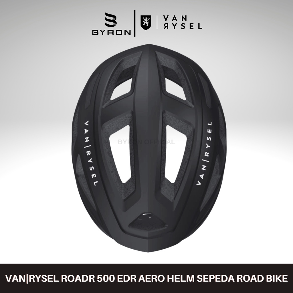 VANRYSEL Roadr 500 Helm Sepeda Lipat Road Bike MTB - Hitam