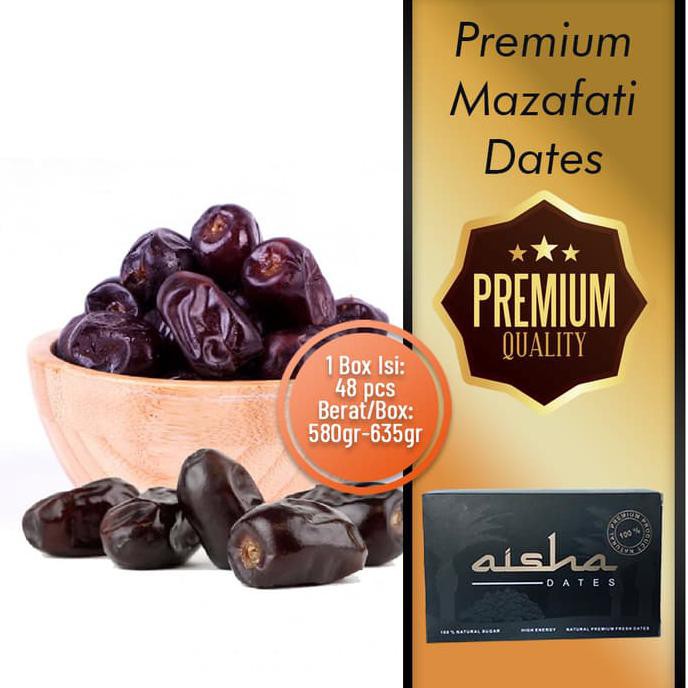

Open Ds Kurma Bam Aisha Dates - Kurma Kholas Bebas Gula | Kurma Arafah Segar