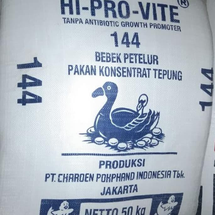 Hanya Disini] 144 Pakan Konsentrat Itik Bebek Petelur Hi-Pro-Vite Phokpand (Karung)