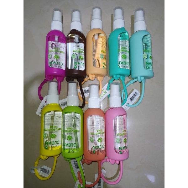 HandSanitizer dan Konektor Masker Lucu [Hand sanitizer spray Secret Clean hand sanitizer liquid spra
