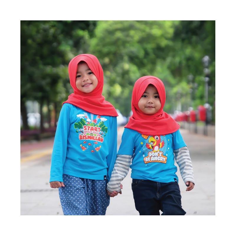 Kaos Anak Afrakids AF171 &quot;Sabar Don't Be Angry&quot; Lengan Panjang