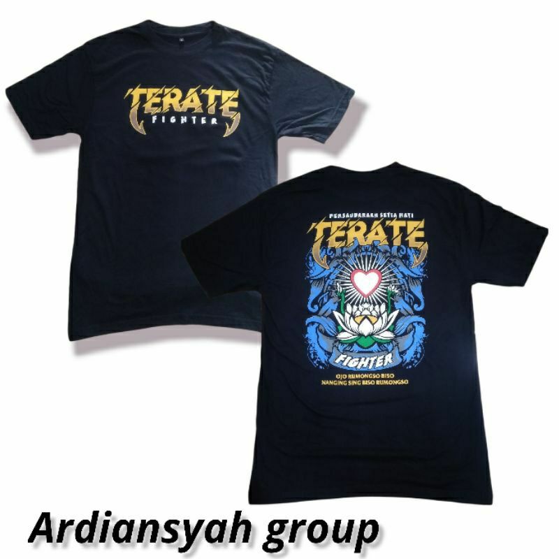 Kaos PSHT distro FIGHTER TERATE