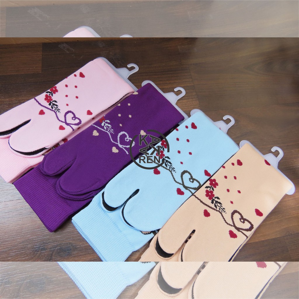 Kakaren Kaos Kaki Jempol Motif Sweet Love