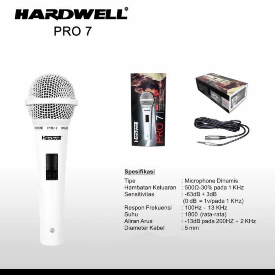 Mic kabel Hardwell Pro 7 Hardwell Pro7 Original