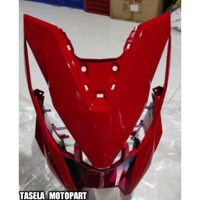 panel hidung depan beat esp 2016 cover tameng lampu depan beat esp 2016