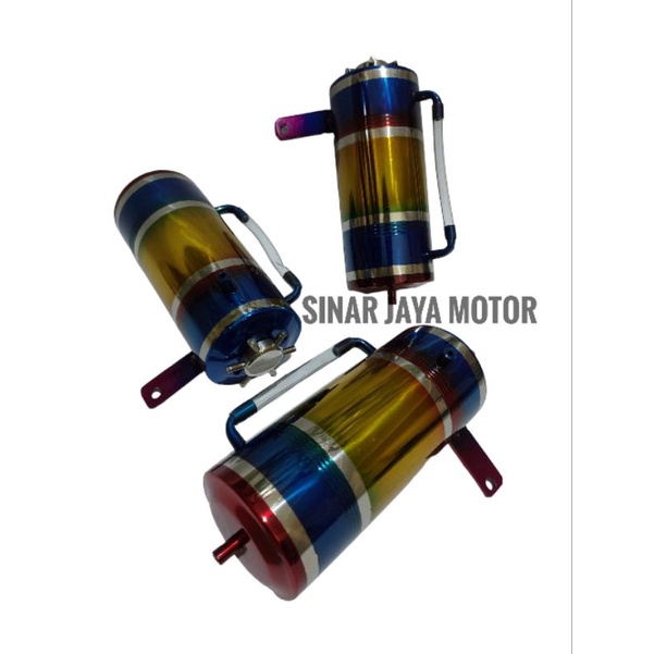 botol oli pelangi samping air radiator ninja 150 ninja r ninja rr rxking vixion mx fu laen laen