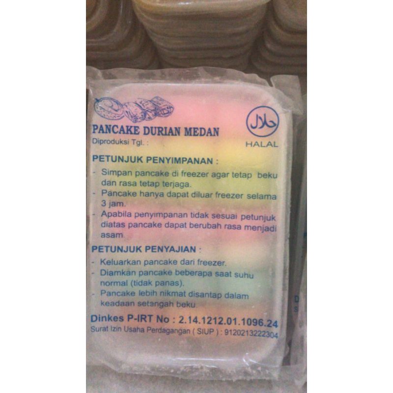 

Pancake Durian Premium