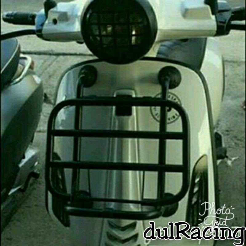 front rack Primavera Sprint/aksesoris Vespa rack depan