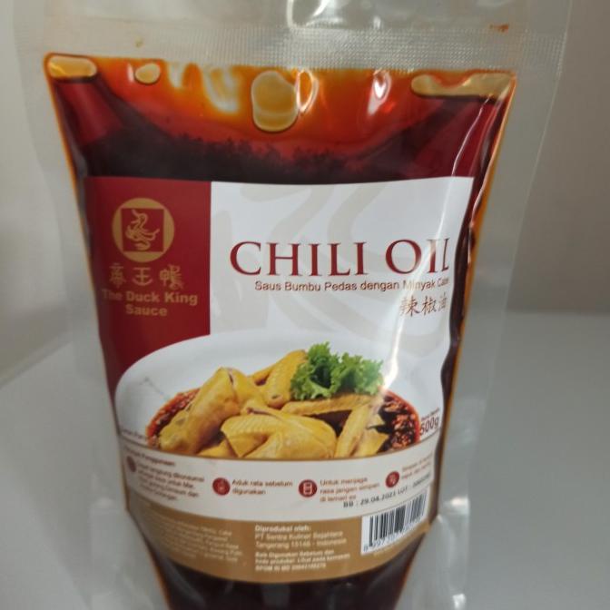 

BISA BAYAR DITEMPAT Duck King Chili Oil isi 500gr PROMO