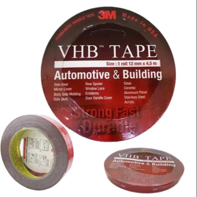 VHB TAPE 3M ORIGINAL 12mm x 4,5m