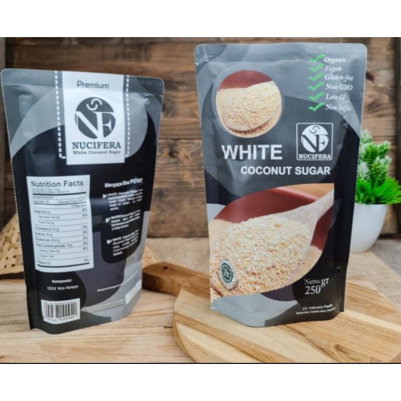 NUCIFERA White Coconut Sugar 250g