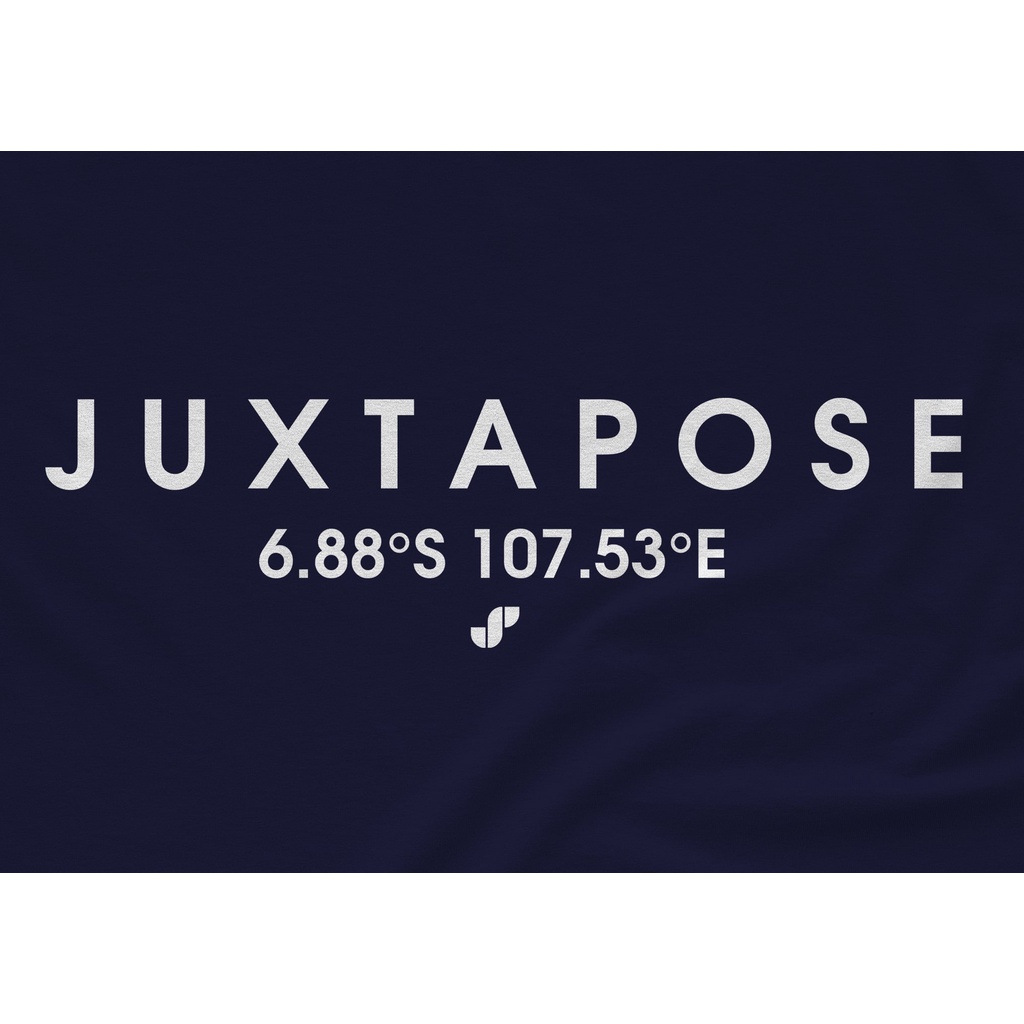 Kaos Juxtapose Hometown Pride - Navy Blue