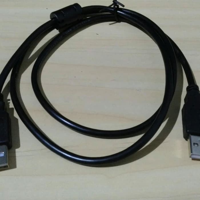 Kabel Extension USB 2.0 Male To Male 1,5M Hitam