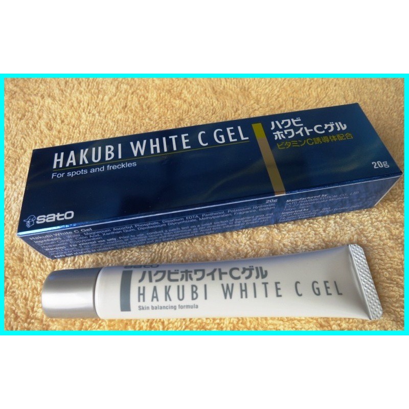 

Hakubi White C Gel - Sato Hakubi White C Gel - Hakubi White C Gel Pencerah Wajah Asli 100% Original