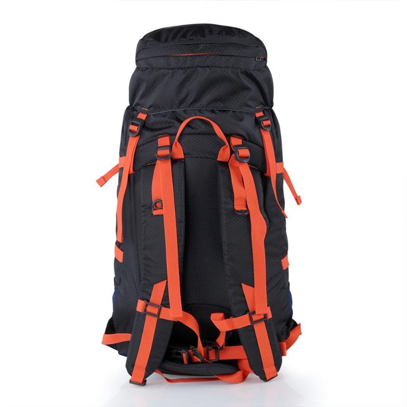 New Tas Carrier 60 Liter Terbaru Pria Wanita Hitam Tali Orange | Ransel Tas Semi Carier | Tas Outdoor | Tas Gunung | Tas Keril | Tas Hiking The North Face Elektra 55+5 L Series