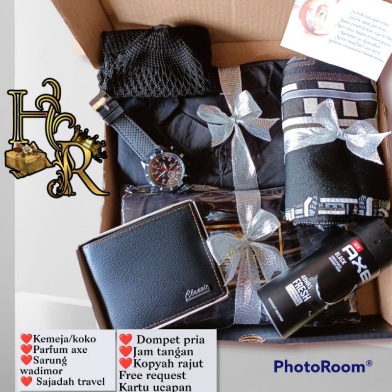 

❤️Paket Lengkap❤️ Hampers Lebaran, kado birthday wedding Anniversary graduation cowo
