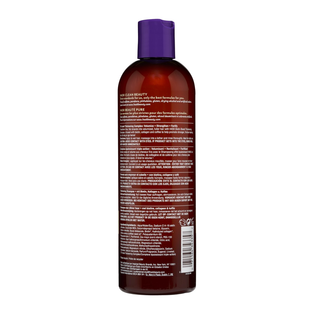 HASK Biotin Boost Thickening Shampoo 2 Pcs