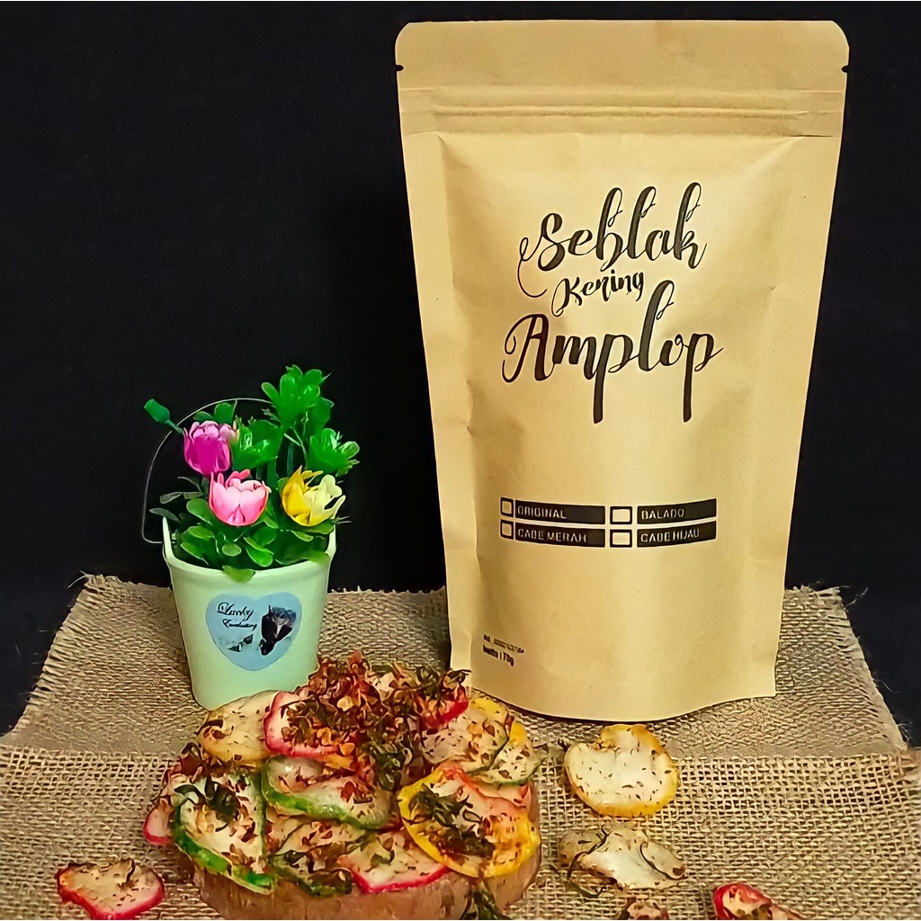 

Seblak Kering Amplop Snack Kerupuk Seblak Aneka Rasa - 70g