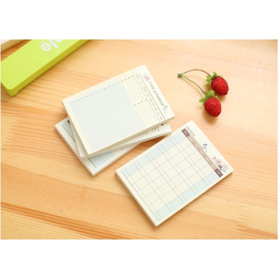 Pad Sticky Note Memo Jadwal Mingguan Bulanan-4