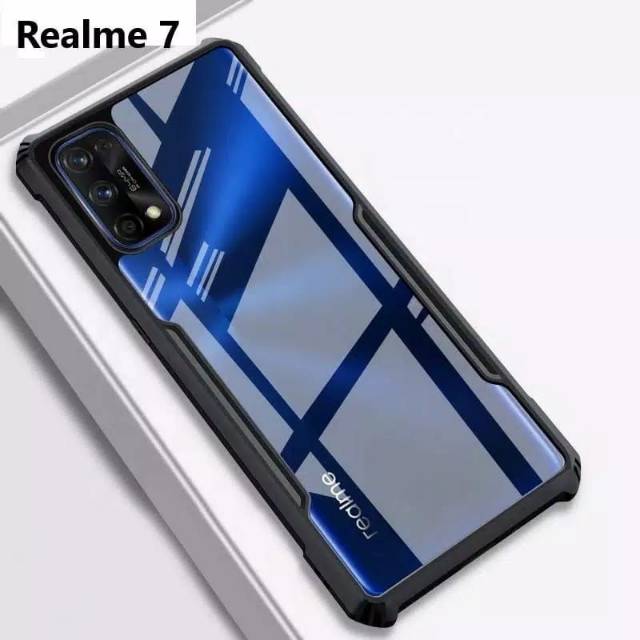 Anti Shock case realme 7 AIRBAG SHOCKPROOF FUZE transparant