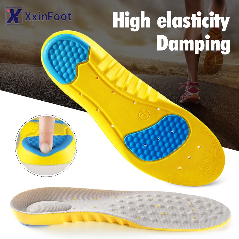 Sisipan Sepatu Unisex Insole Olahraga Orthotic Arch Support sepatu Sol bantalan Penyerapan Guncangan