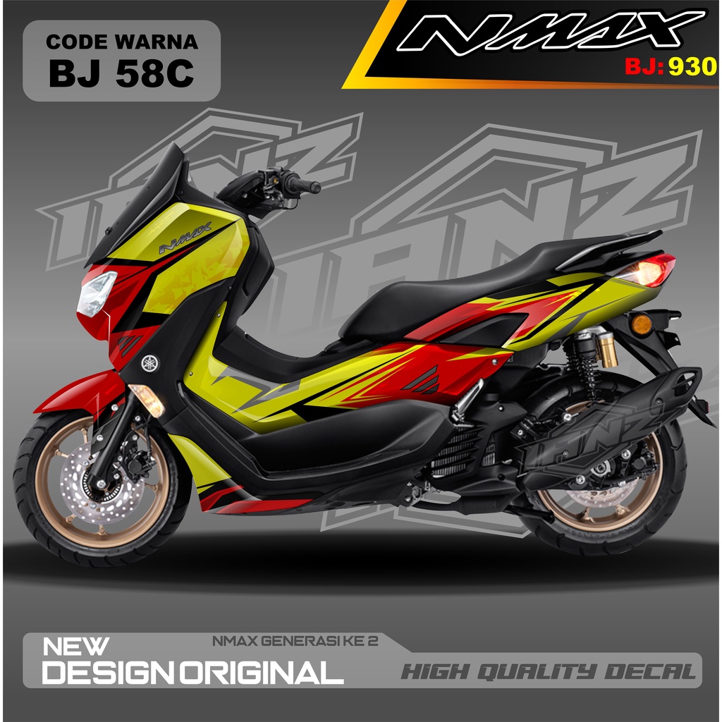 DECAL STIKER ALL NEW NMAX FULL BODY MOTOR / DECAL FULL BODY NMAX / sticker nmax / decal nmax / stiker motor nmax / decal new nmax /DECAL STIKER FULL BODY NMAX / STIKER DECAL NMAX TERBARU