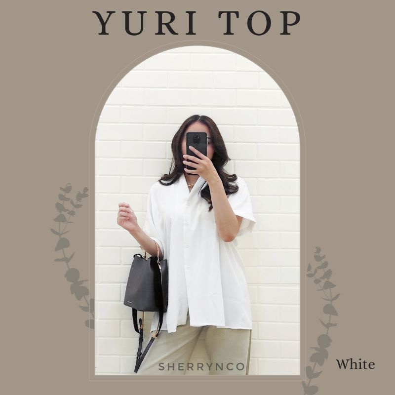 Blouse wanita - Kemeja Wanita - Kemeja kerja  - Kemeja korean style - Kemeja putih wanita -  Blouse 