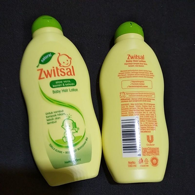 zwitsal hair lotion minyak rambut bayi 200ml