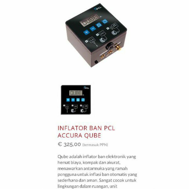 PCL QUBE TYRE INFLATOR DIGITAL