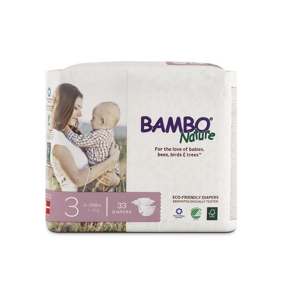 Bambo Nature Diapers Popok Bayi Organik Tape Perekat