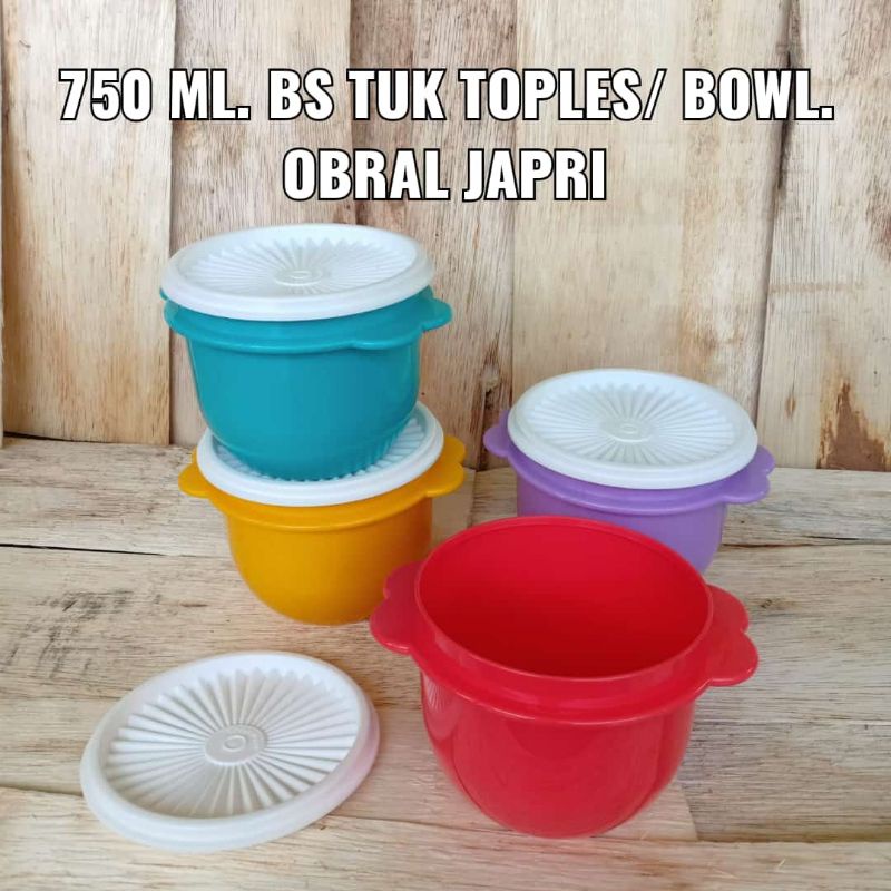 star bowl 750 ml tupperware (bijian)