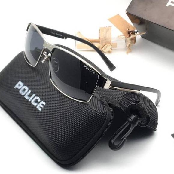 (PROMO R0R69) Sunglass Kacamata Pria Police P24 / P 24 Lensa Polarized Original kaca mata mancing passer ikan ❈