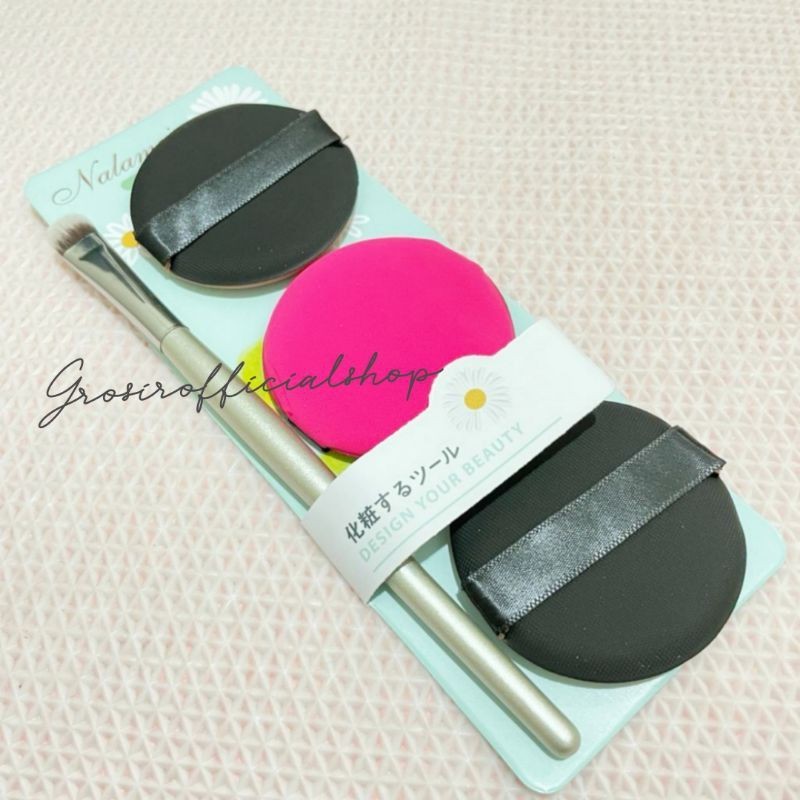 [3pcs] Spon Bedak Cushion / Sponge Cushion / BB Cushion Puff / Air Cusion Puff