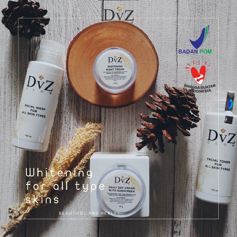 MY DVZ GLOW WHITENING SERIES FOR ALL TYPE SKINS /MY DVZ GLOW