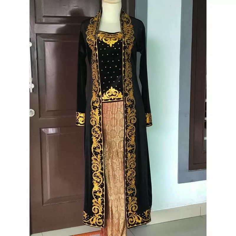 Kebaya Kutubaru Pengantin/ Kebaya Bludru Pengantin/Kebaya Bludru Manten/Kebaya Kutubaru Bludru