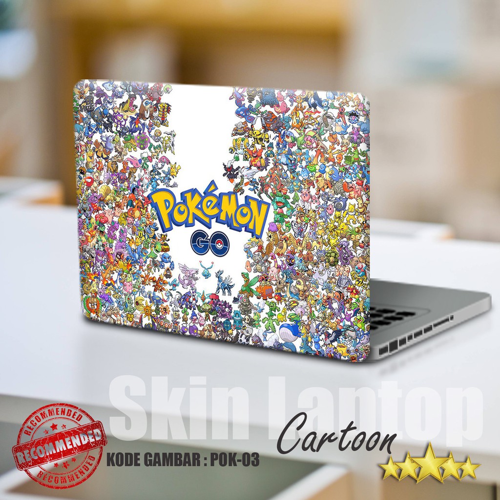 Garskin laptop / Skin Protector / Skin Laptop / screen pokemon 3