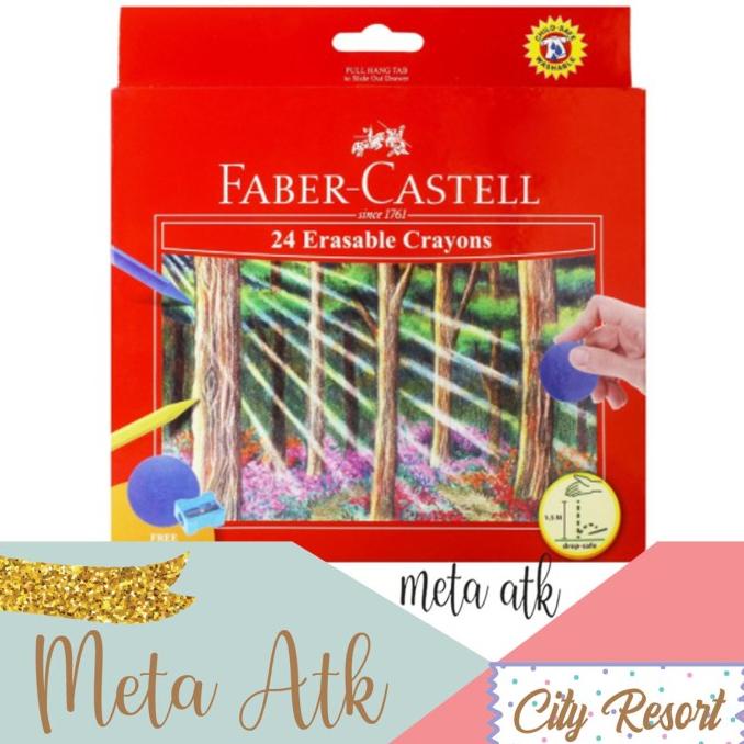 

Erasable Crayon Faber Castell 24