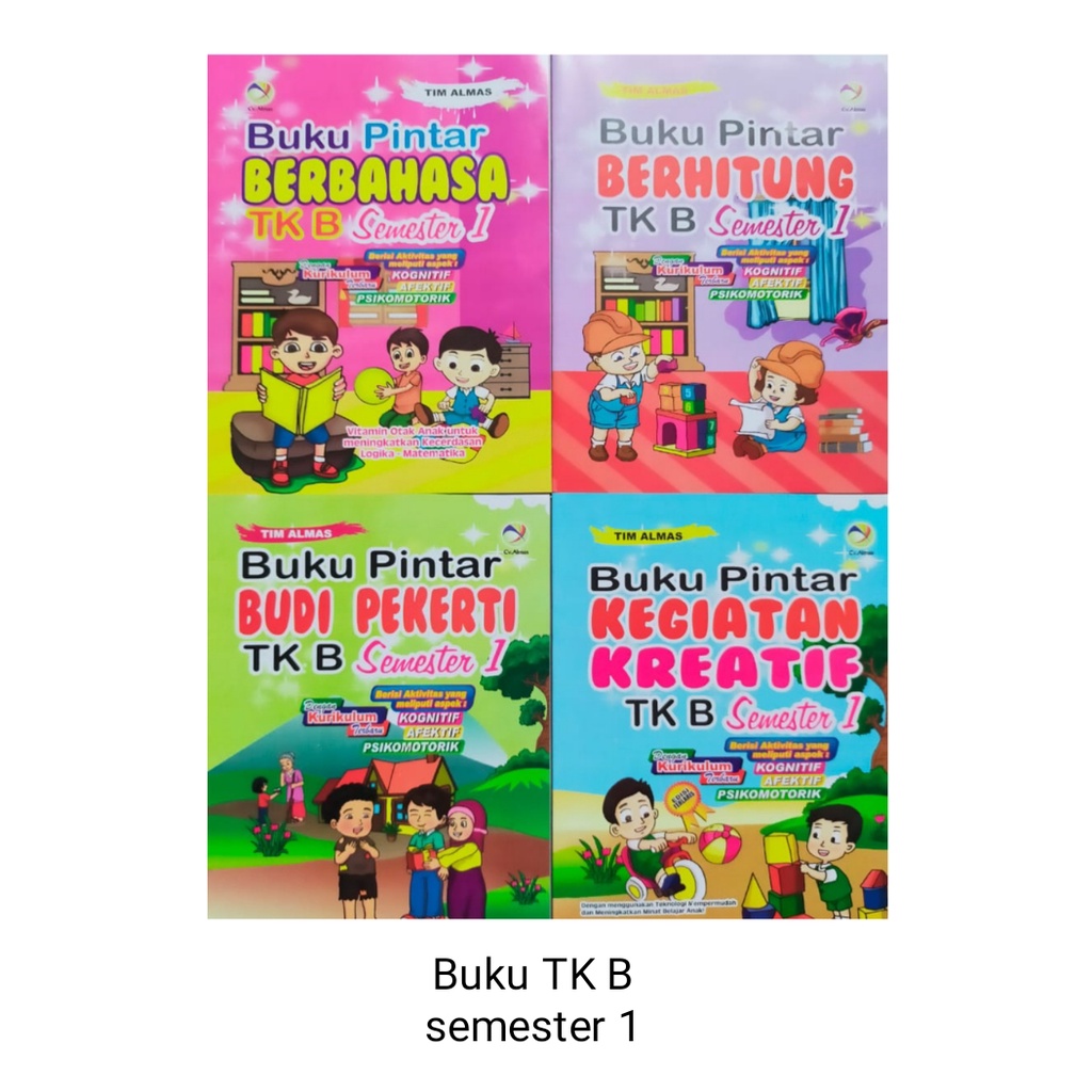 Jual BUKU KECIL TK B SEMESTER 1 FULL COLOR | Shopee Indonesia