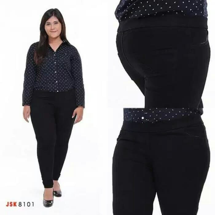 CELANA WANITA Pinggang Karet Panjang Softjeans Legging Jumbo Skinny HW HIGHWAIST Premium Quality